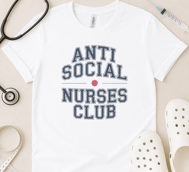 Anti-Social Nurses Club Classic T-Shirt